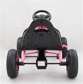 Top Racer Pedal Gokart till barn, Pink-4