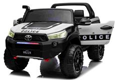 Toyota Hilux 24v Polis Elbil m/2x24V 240W motor + Lädersäte + Gummidäck