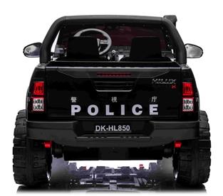 Toyota Hilux 24v Polis Elbil m/2x24V 240W motor + Lädersäte + Gummidäck-5