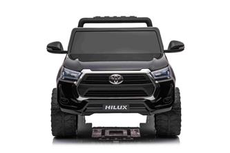 Toyota Hilux Elbil för barn XL m/2.4G + Gummihjul + Lädersäte + Litium-2