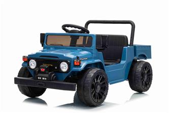 TOYOTA Land Cruiser FJ45 El pick-up för barn med elektrisk tipp Blå-10