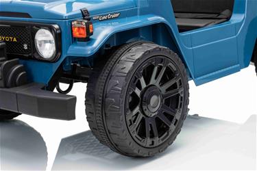 TOYOTA Land Cruiser FJ45 El pick-up för barn med elektrisk tipp Blå-16