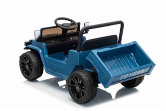 TOYOTA Land Cruiser FJ45 El pick-up för barn med elektrisk tipp Blå-2