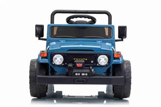 TOYOTA Land Cruiser FJ45 El pick-up för barn med elektrisk tipp Blå-5