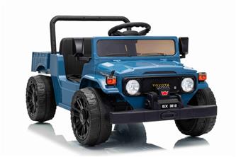 TOYOTA Land Cruiser FJ45 El pick-up för barn med elektrisk tipp Blå-6