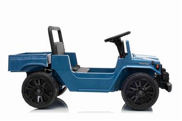 TOYOTA Land Cruiser FJ45 El pick-up för barn med elektrisk tipp Blå-9