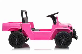 TOYOTA Land Cruiser FJ45 El pick-up för barn med elektrisk tipp Pink-5