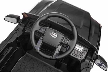 Toyota Tacoma El-Bil till Barn 12V  m/Lithium, Läder +2.4G, Svart-10