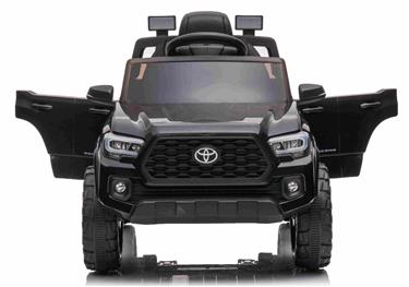 Toyota Tacoma El-Bil till Barn 12V  m/Lithium, Läder +2.4G, Svart-2