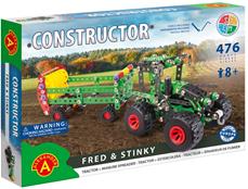 Traktor med släp Metallkonstruktion Byggsats  - Fred og Stinky
