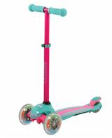 U Move Mini Compact  LED sparkcykel, Pink / Turkos