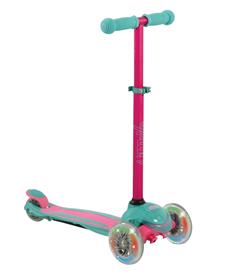 U Move Mini Compact  LED sparkcykel, Pink / Turkos-2