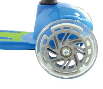  U Move Mini Flex LED sparkcykel, blå/grön-5