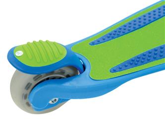  U Move Mini Flex LED sparkcykel, blå/grön-7