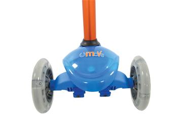 U Move Mini Flex LED sparkcykel, Blå / Orange-4