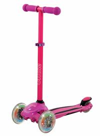 uMoVe Mini Flex LED sparkcykel, pink/lila