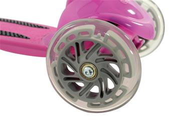 uMoVe Mini Flex LED sparkcykel, pink/lila-5