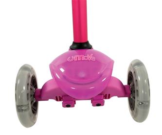 uMoVe Mini Flex LED sparkcykel, pink/lila-8