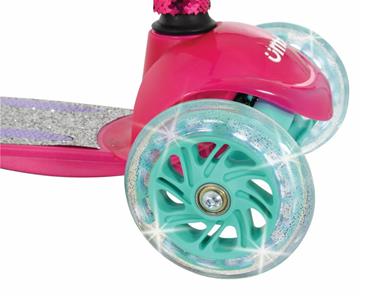 uMoVe Paillet Mini Flex LED sparkcykel, pink-11