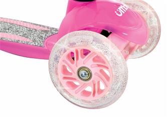 uMoVe Sparkle Mini Flex LED sparkcykel, pink-14