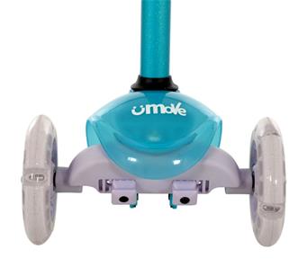 uMoVe Sparkle Mini Flex LED sparkcykel, turkos-5