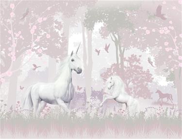 Unicorn Forest tapet 243 x 305 cm-2