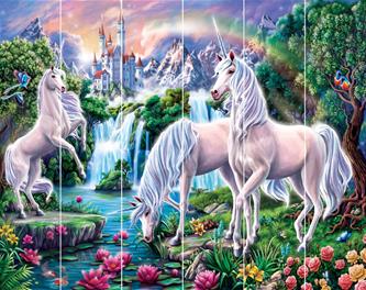 Unicorn Paradise tapet 243 x 305 cm-2