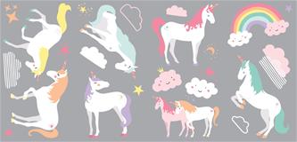 Unicorn Wallstickers-3