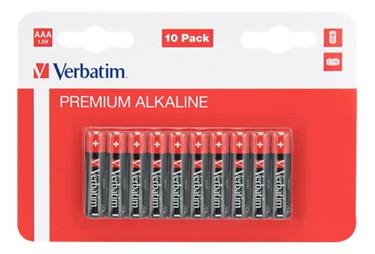  Verbatim/Maxell 10 x AAA batterier