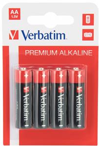  Verbatim/Maxell 4 x AA batterier