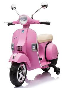 Vespa PX150 EL scooter 10,8V (Uppgraderad version), Pink-2