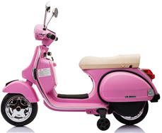 Vespa PX150 EL scooter 12V (Uppgraderad version), Pink