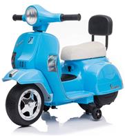 Vespa PX150 EL scooter till barn 6V, Blå