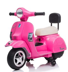Vespa PX150 EL scooter till barn 6V, Pink