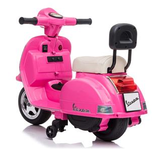 Vespa PX150 EL scooter till barn 6V, Pink-3