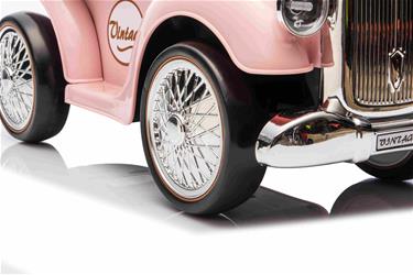 Vintage Classic Retro Gåbil, rosa-5