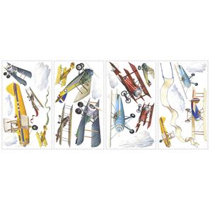 Vintage fly Wallstickers-2