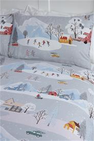 Vinter Landsby sängkläder 135x200 cm-2