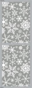 Vinterligt Snöflinge Påslakanset 150 x 210 cm – 100 procent bomull-2