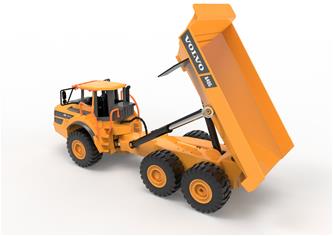 Volvo A60H Fjärrkontroll Dumper 1:26 2,4G-5