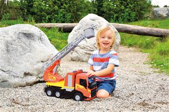 Volvo FMX Worxx Brandbil med stege, 48 cm-3