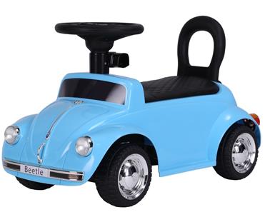 VW Beetle Classic Gåbil med lädersäte, Blå