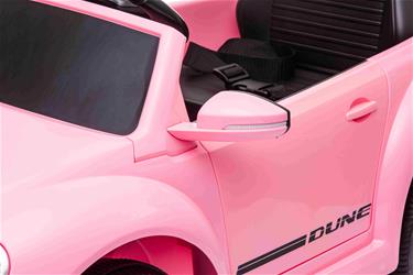 VW Beetle Dune elbil till barn 10,8V m/Gummihjul, 2.4G Pink-7