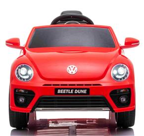 VW Beetle Dune elbil till barn 12v m/Gummihjul, 2.4G Remote, 12V7AH-3