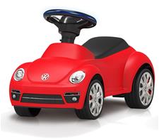 VW Beetle Gåbil med ljud och ljus, Röd