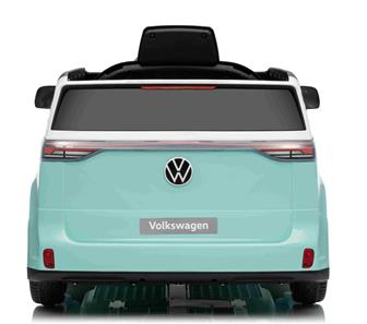 VW ID Buzz Elbil för barn 22,2V med gummihjul , lädersäte, 2.4G RC-13