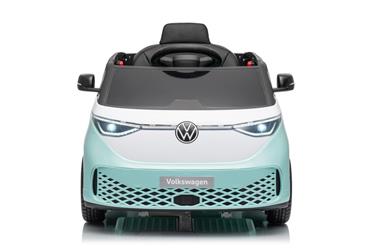 VW ID Buzz Elbil för barn 22,2V med gummihjul , lädersäte, 2.4G RC-19