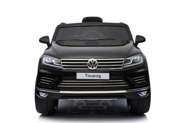 VW Touareg till barn 12v m. Gummihjul + Lädersäte + 2.4G + 10AH-8