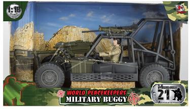 World Peacekeepers 1:18 militärbuggy m. 1 actionfigur-2