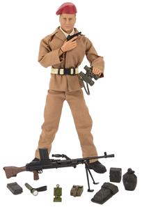 WW2 Allierad Fallskärmsregementet actionfigur 30,5cm m. tillbehör